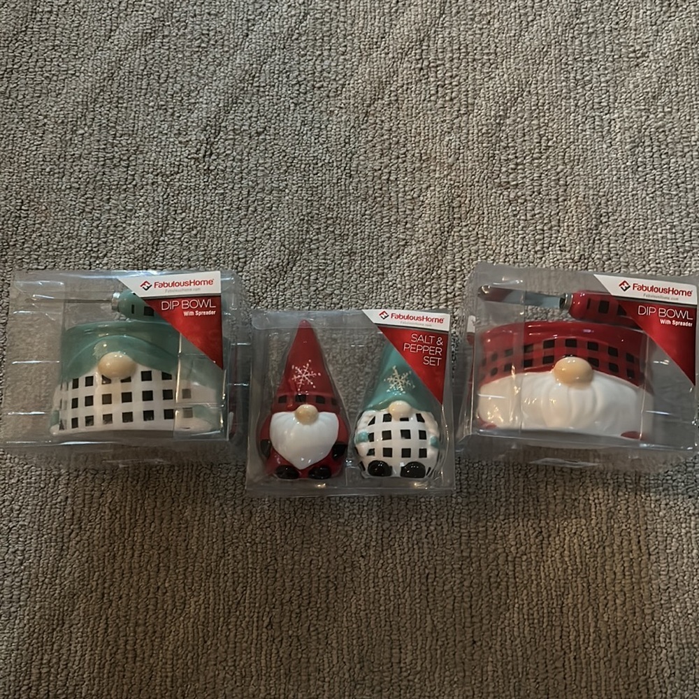 Dip bowls & salt/pepper set​